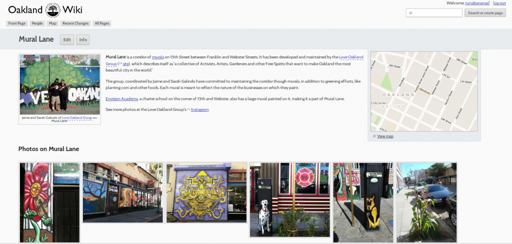 Oakland Wiki: Mural Lane
