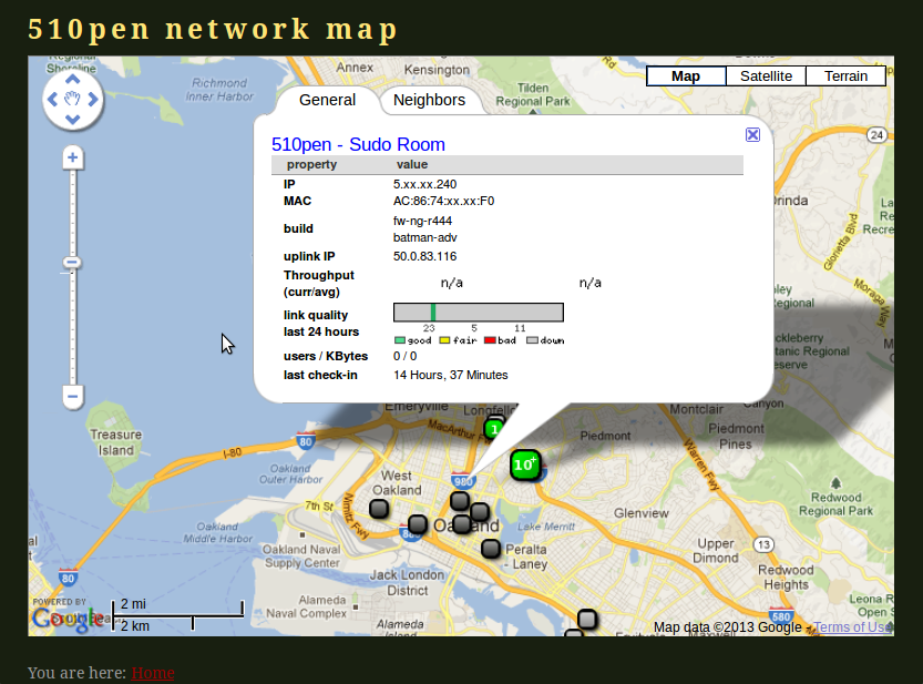 510pen Network Map